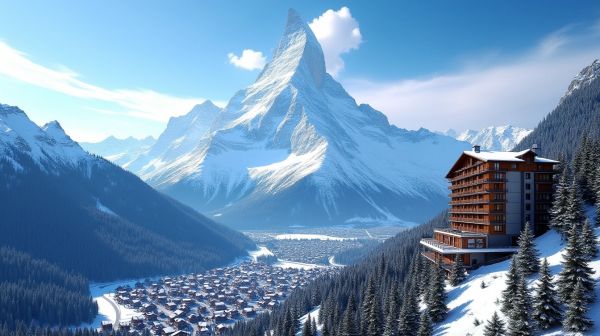 Où séjourner pour profiter d'un hôtel avec vue panoramique à l'Alpe d'Huez ?